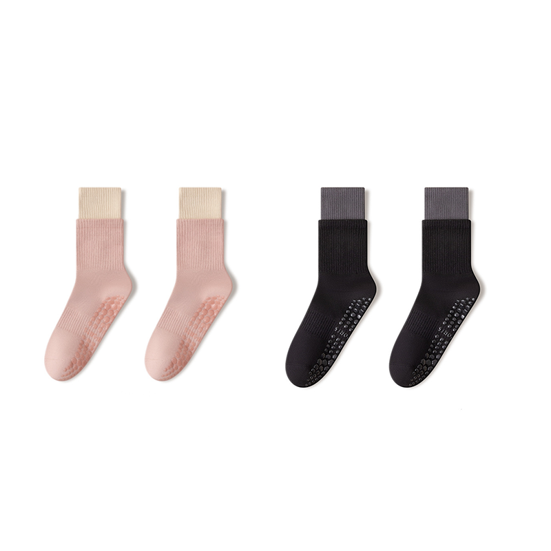 🧘‍♀️☁️ Cloud-Soft Pilates Crew Grip Socks – Rutschfeste Socken mit extra Polsterung & atmungsaktivem Material 🧦✨ Perfekt für Studio & Heimtraining – ultimativer Halt auf der Matte, langlebig & hygienisch. Jetzt im Set sparen!