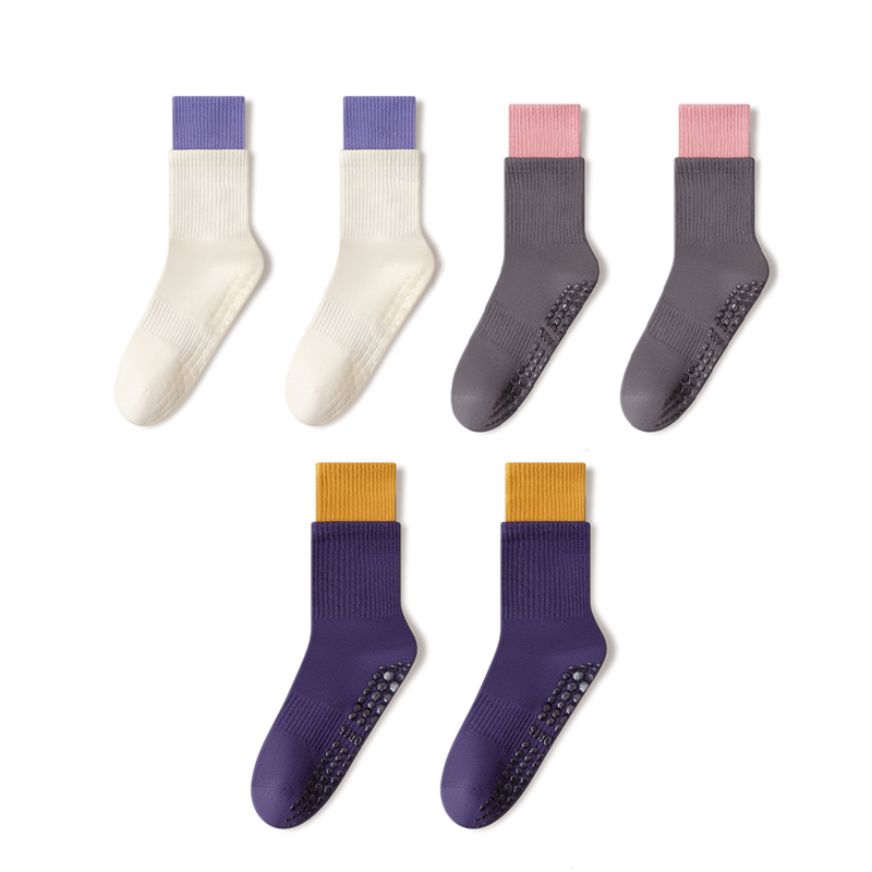 🧘‍♀️☁️ Cloud-Soft Pilates Crew Grip Socks – Rutschfeste Socken mit extra Polsterung & atmungsaktivem Material 🧦✨ Perfekt für Studio & Heimtraining – ultimativer Halt auf der Matte, langlebig & hygienisch. Jetzt im Set sparen!