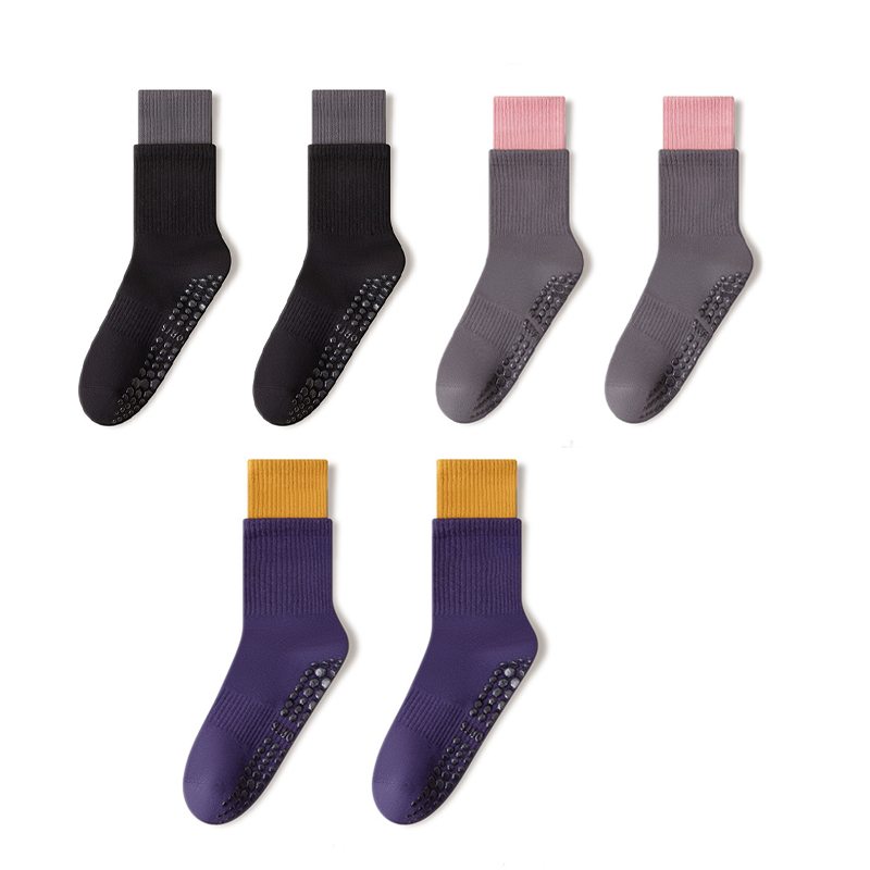 🧘‍♀️☁️ Cloud-Soft Pilates Crew Grip Socks – Rutschfeste Socken mit extra Polsterung & atmungsaktivem Material 🧦✨ Perfekt für Studio & Heimtraining – ultimativer Halt auf der Matte, langlebig & hygienisch. Jetzt im Set sparen!