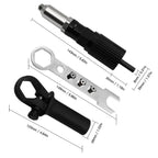 🔧⚙️ Professionelles Nietpistolen-Adapter-Kit – 4 passende Düsenbolzen für präzises & schnelles Nieten 🛠️🔩 Sofort einsatzbereit – für Heimwerker & Profis. Kein Spiel, mehr Power.