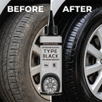 🚗✨ Tire & Trim Restorer Shine – Permanent gloss, no cracking 🛡️🔧. Für Reifen & Kunststoffteile. UV-Schutz, wasserfest, 12 Monate Halt. Einfach auftragen – wie neu!
