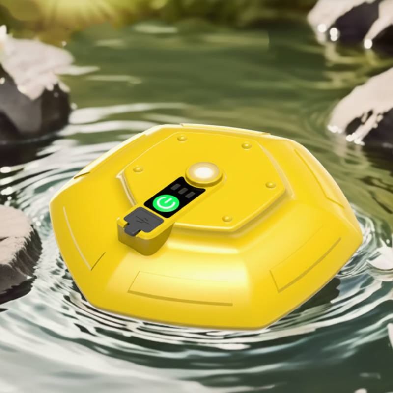 🐟💨 Schwimmender, wiederaufladbarer Köderbehälter-Belüfter | USB-C, leise, 24h Laufzeit 💧🔋 – hält Köder frisch & aktiv, ideal für Angler unterwegs.