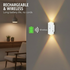 🔋💡 Wiederaufladbare Magnet-Wandleuchte – 3 Helligkeiten, abnehmbar ⭐🔧 für Küche, Flur, Schlafzimmer – Ideal als Notlicht, einfache Montage ohne Bohren – Jetzt sparen!