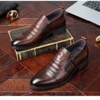 👞👟 Retro-Slip-On-Halbschuhe für Herren – bequem für Büro & Freizeit, flexibel & atmungsaktiv ⚡💼 Jetzt Angebot sichern!