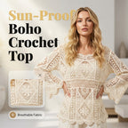 🌸👚 50% RABATT! Traumhafte Spitzenbluse im Boho-Vintage-Look – atmungsaktiv, figurschmeichelnd 🌼✨ perfekt für romantische Auftritte & Sommerabende.