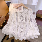 🌸👚 50% RABATT! Traumhafte Spitzenbluse im Boho-Vintage-Look – atmungsaktiv, figurschmeichelnd 🌼✨ perfekt für romantische Auftritte & Sommerabende.