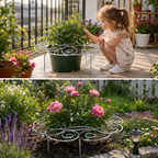 ✨🌸 Hochbelastbarer Blumenstützrahmen – Robuster Rankhilfe für Schwerlastblüten & Stauden 🌿💪 – Witterungsbeständig, einfach aufbaubar, ideal für Rosen & hohe Pflanzen – Jetzt blühende Gärten sichern!