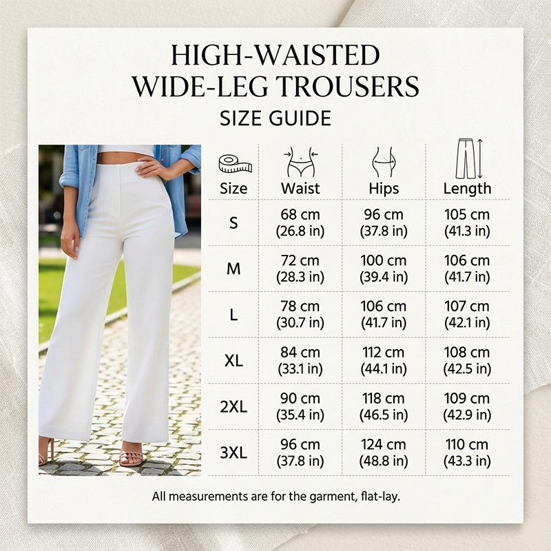 🔥👖 Damen-Freizeithose mit weitem Bein, einfarbig 🧵✨ weich, locker & perfekt für ganztägigen Tragekomfort – 50% RABATT sichern!