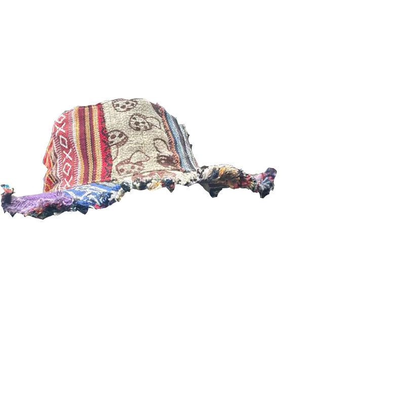 🧩🌈 Patchwork-Pilz-Hanfhut mit Tasche – vielseitig, kreativ & ideal für Festival, Garten oder Reise 🎒🌿 Jetzt entdecken: Einzigartiger Look + praktische Aufbewahrung – nachhaltig & stylisch!