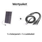🌿☀️ 2W/5V Mini Solarpanel – flexibel, leicht & reisefreundlich ⚡🔋 für Camping, Outdoor & Notfall – einfach einstecken, sofort laden – 50% RABATT