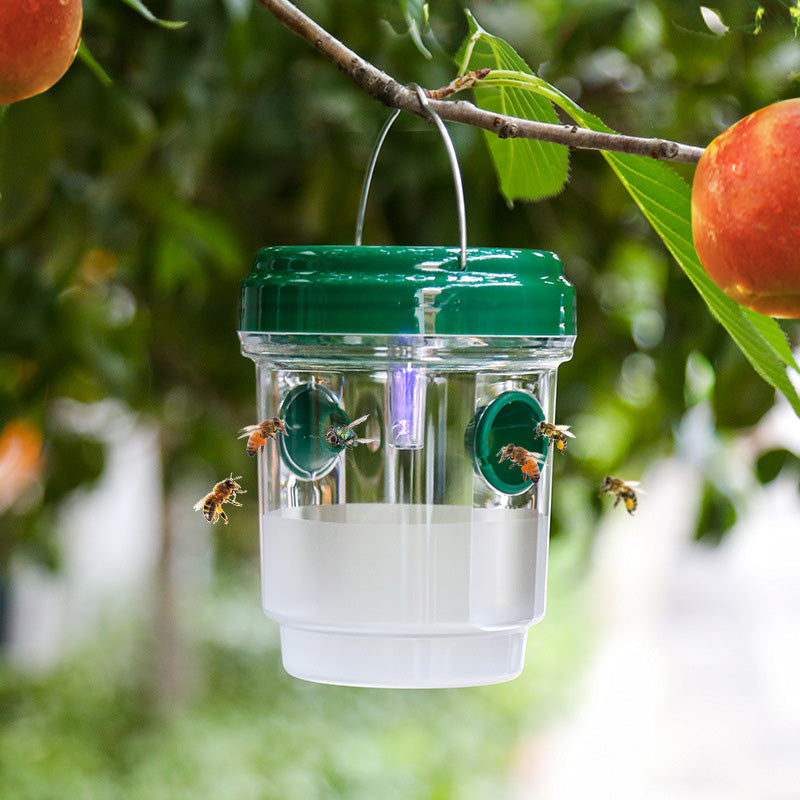 🐝☀️ Solarbetriebene Wespenfalle für Terrasse & Garten 🔋🌿 – effektiv, wiederaufladbar & wetterfest – ohne Chemie, für bis zu 500 m² – jetzt sparen!