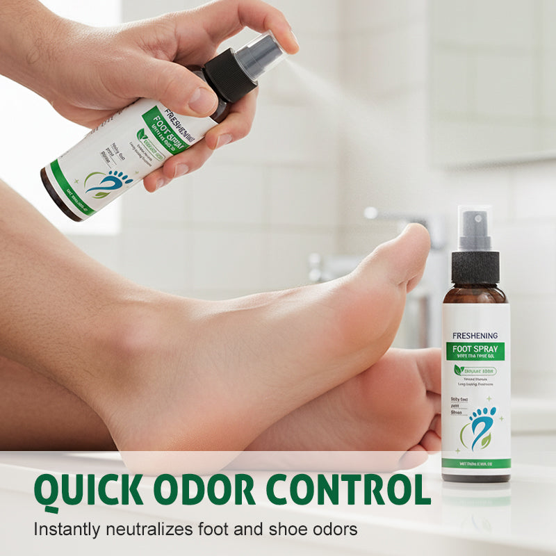 ⏰💨 Tragbares Fuß- & Schuh-Erfrischungsspray – 👣✨ Sofortige Kühlung & Geruchsneutralisation. Ideal für unterwegs, nach dem Sport oder langen Arbeitstagen.