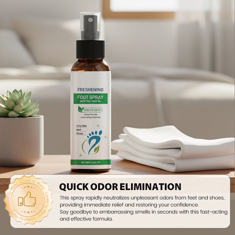 ⏰💨 Tragbares Fuß- & Schuh-Erfrischungsspray – 👣✨ Sofortige Kühlung & Geruchsneutralisation. Ideal für unterwegs, nach dem Sport oder langen Arbeitstagen.