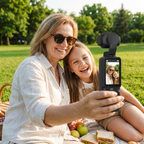 📸✨ Taschenkamera mit klappbarem Display – Selfies perfekt in Szene setzen 📱💄 sofort teilen, ohne Nachbearbeitung