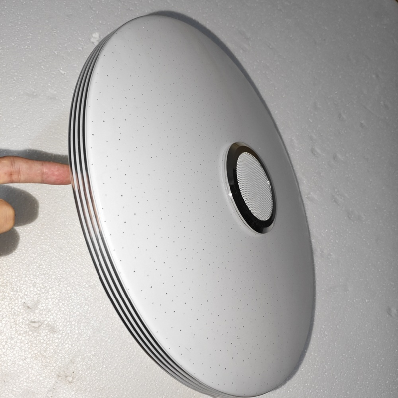🎵💡 Smart LED Deckenleuchte mit Bluetooth-Lautsprecher – 🎶🔊 Musik & Licht kombinieren, Farbwahl per App, ideal für Wohnzimmer & Party – jetzt entdecken!