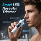 👃✂️ Wiederaufladbarer Nasenhaartrimmer – USB-C, wasserdicht, rasiert sanft & präzise ✨🧔 Ohne Zupfen, für gepflegte Nase & Ohren – perfekt unterwegs oder im Bad.