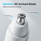 👃✂️ Wiederaufladbarer Nasenhaartrimmer – USB-C, wasserdicht, rasiert sanft & präzise ✨🧔 Ohne Zupfen, für gepflegte Nase & Ohren – perfekt unterwegs oder im Bad.