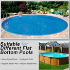 🤖🌊 Poolroboter mit starker Saugleistung – kabellos, intelligente Navigation, 1-Tasten-Start & leicht entleerbarer Filterkorb. 🔋🧹 50 % RABATT