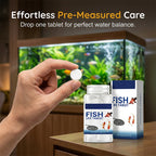 🧼💧 Aquarien-Konditionierungssalztabletten – 🐟⚡ sauberes Wasser, weniger Stress, gesündere Fische. 3-in-1-Wirkung: Klärung + Keimfreiheit + Kiemenschutz. Ideal für Süßwasseraquarien. Jetzt sparen: 2 Packungen zum Preis von 1!