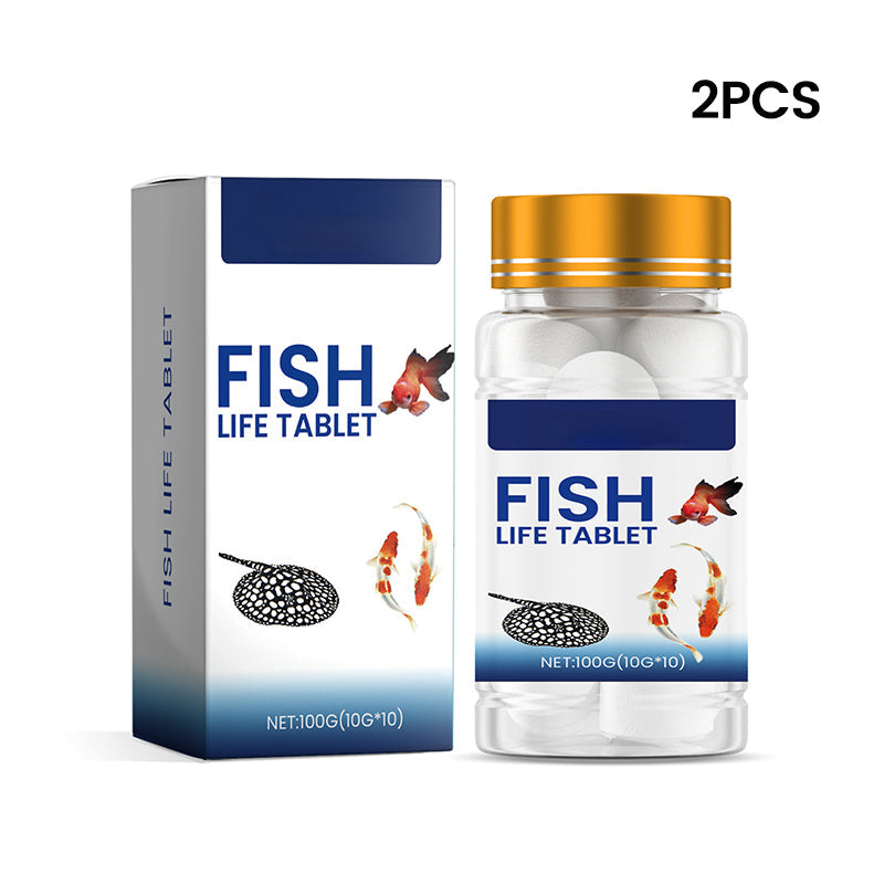 🧼💧 Aquarien-Konditionierungssalztabletten – 🐟⚡ sauberes Wasser, weniger Stress, gesündere Fische. 3-in-1-Wirkung: Klärung + Keimfreiheit + Kiemenschutz. Ideal für Süßwasseraquarien. Jetzt sparen: 2 Packungen zum Preis von 1!