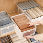 🧥👕 Faltbarer Kleiderschrank-Schubladen-Organizer – Platzsparend & langlebig 🛠️🧺 für Hemden, Hosen & Accessoires. Kein Suchen mehr, alles ordentlich greifbar. Jetzt sparen & Chaos ade!