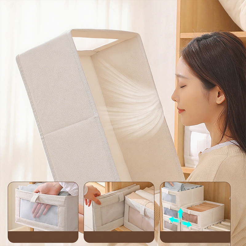 🧥👕 Faltbarer Kleiderschrank-Schubladen-Organizer – Platzsparend & langlebig 🛠️🧺 für Hemden, Hosen & Accessoires. Kein Suchen mehr, alles ordentlich greifbar. Jetzt sparen & Chaos ade!