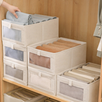 🧥👕 Faltbarer Kleiderschrank-Schubladen-Organizer – Platzsparend & langlebig 🛠️🧺 für Hemden, Hosen & Accessoires. Kein Suchen mehr, alles ordentlich greifbar. Jetzt sparen & Chaos ade!