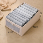 🧥👕 Faltbarer Kleiderschrank-Schubladen-Organizer – Platzsparend & langlebig 🛠️🧺 für Hemden, Hosen & Accessoires. Kein Suchen mehr, alles ordentlich greifbar. Jetzt sparen & Chaos ade!