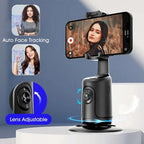 🎁📱 360° Rotation Smart Halterung – Auto Face & Object Tracking für sicheres Freisprechen im Auto oder Zuhause 🚗🤳 – Perfekt für Videoanrufe, TikTok, Live-Streams – Starkes Weihnachtsgeschenk, sofort verfügbar