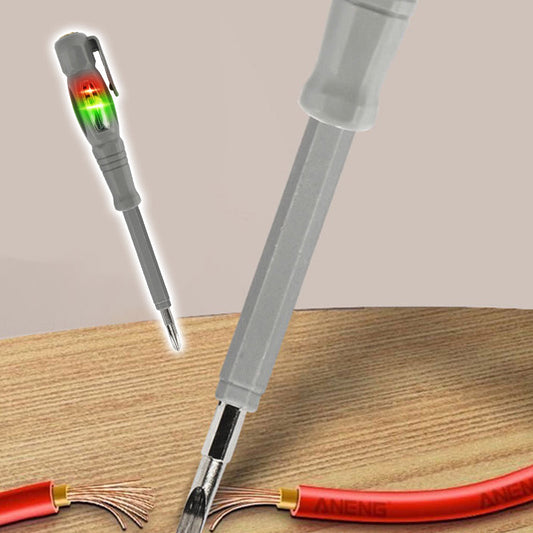 🔌⚡ Spannungsprüfer Schraubendreher – 2-in-1: Berührungslose Vorprüfung + präzise Einpolmessung 🔍🔧 mit LED-Leuchtanzeige, für Elektriker & Heimwerker, sicher & zuverlässig – jetzt entdecken!