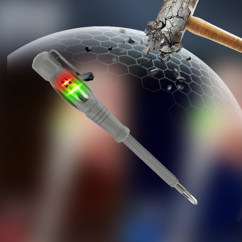 🔌⚡ Spannungsprüfer Schraubendreher – 2-in-1: Berührungslose Vorprüfung + präzise Einpolmessung 🔍🔧 mit LED-Leuchtanzeige, für Elektriker & Heimwerker, sicher & zuverlässig – jetzt entdecken!