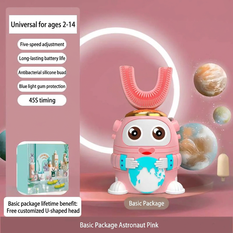 Automatische elektrische Zahnbürste für Kinder in Form von