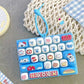 ⏳Kun for en kort tid – 50% RABATT ⏰Süßer Tastatur-Schlüsselanhänger und Fidget-Spielzeug