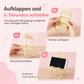Niedlicher Handyhalter in Stuhlform Kreativer Tischhalter und dekoratives Ornament für das Wohnheim