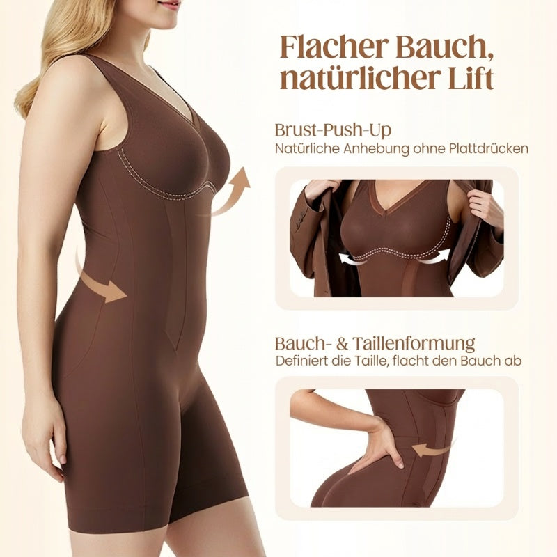 🔥⏳ Formende Einteilershapewear mit Bauchweg-Effekt & Po-Lift 🍑👖 völlig nahtlos – ultimativer Komfort & perfekte Silhouette