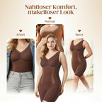 🔥⏳ Formende Einteilershapewear mit Bauchweg-Effekt & Po-Lift 🍑👖 völlig nahtlos – ultimativer Komfort & perfekte Silhouette