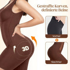 🔥⏳ Formende Einteilershapewear mit Bauchweg-Effekt & Po-Lift 🍑👖 völlig nahtlos – ultimativer Komfort & perfekte Silhouette