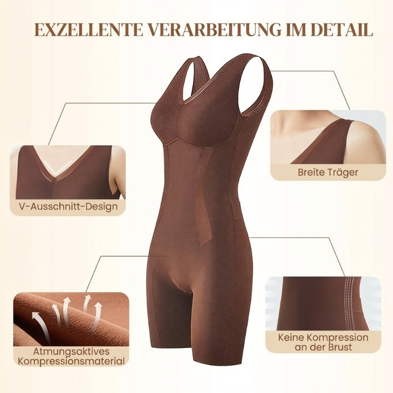 🔥⏳ Formende Einteilershapewear mit Bauchweg-Effekt & Po-Lift 🍑👖 völlig nahtlos – ultimativer Komfort & perfekte Silhouette