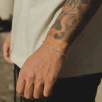 Crystal' Tennis-Halskette + kostenloses Armband