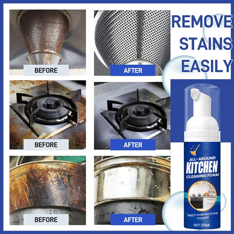 🔥Kaufen Sie 3 und erhalten Sie 4 gratis💖 Küchenschaumreiniger