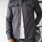 Button Down Shirt Jacket