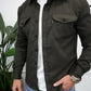 Button Down Shirt Jacket