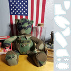 Bär Schablone Lineal Set(10 PCS)