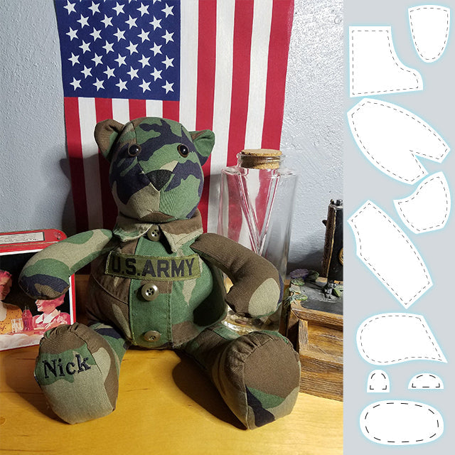 Bär Schablone Lineal Set(10 PCS)