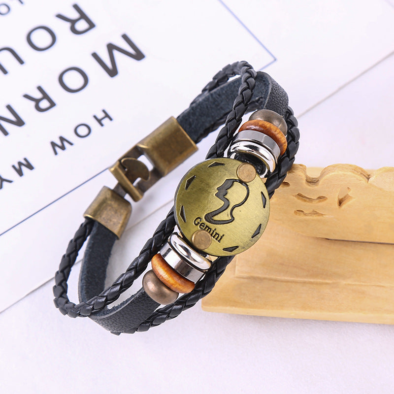 Bestes Geschenk - Stilvolles Sternzeichen-Armband