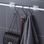 Nagelfreie verstellbare Gardinenstangenhalter