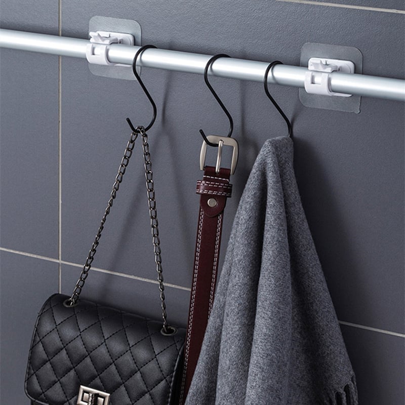 Nagelfreie verstellbare Gardinenstangenhalter