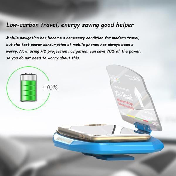 Halterung für Fahrzeugnavigation mit Head-up-Display