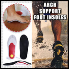 Fußgewölbe stützende Einlegesohlen