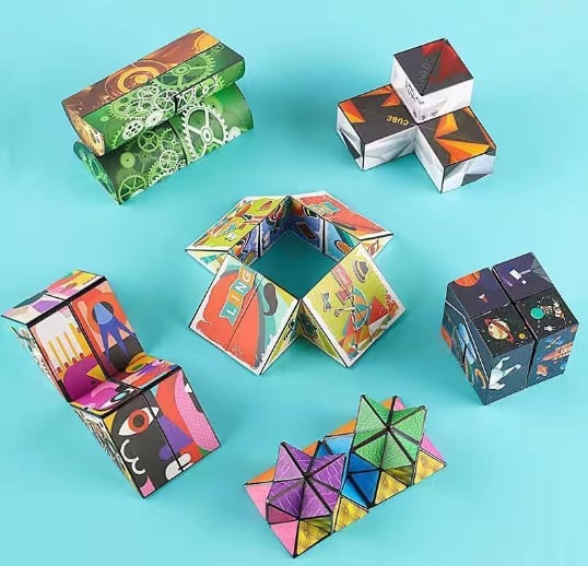 Außergewöhnlicher 3D -Magiewürfel